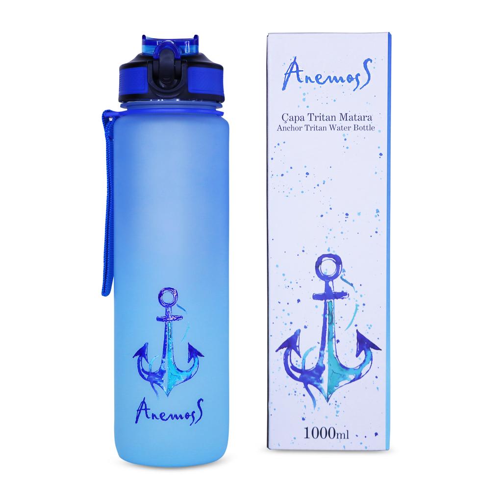 Anemoss Anchor Tritan Water Bottle 1000 Ml / 33.8 Oz