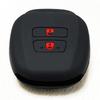 IKT 2 Button Silicone Cover for Keyless Keyless Keyless Keys, Black Red, Sienta, Vitz,