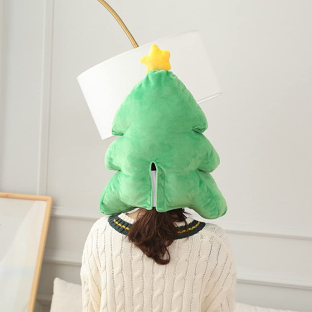 Vtipná čepice, Pokrývka hlavy, Cosplay rekvizita, Vánoce, Halloween, Nadýchaná kigurumi čepice, Plyšová hračka, Snadná proměna, Událost, Párty, Vtipná foto rekvizita