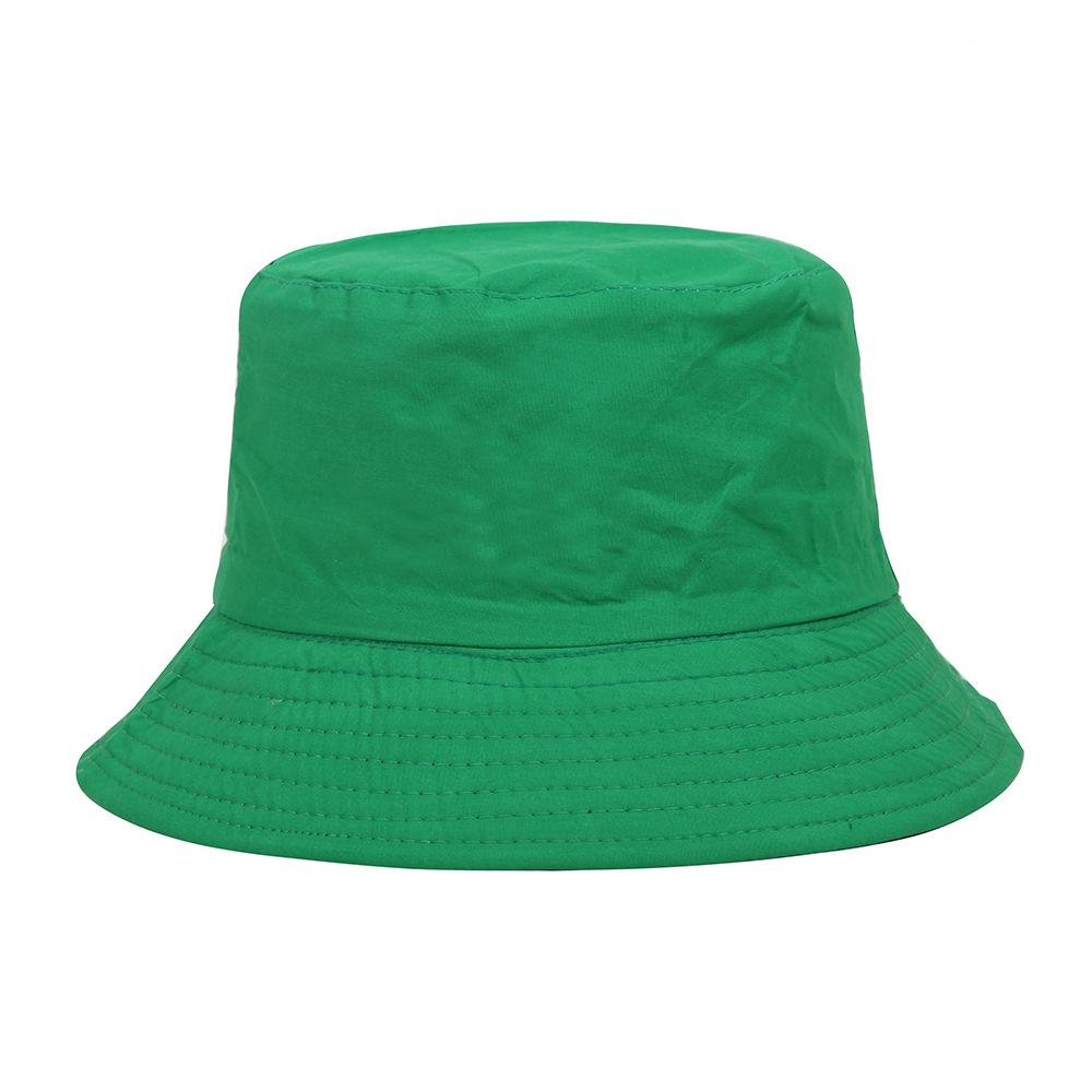 Bestickter Baumwoll-Bucket-Hat für Männer & Frauen – Doppelseitiger Outdoor-Sonnenhut