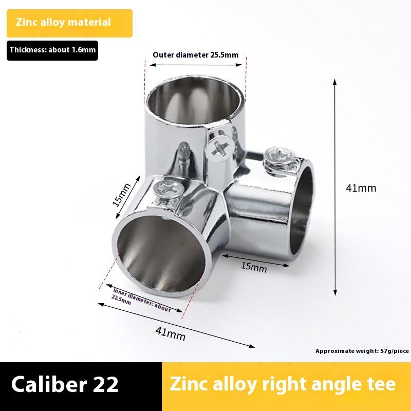 1 Piece Ocean Yacht Dock Awning Tube Accessories Stainless Steel Tube Pipe Connector Boat Handrail Rail Fitting Tee Elbow Joint