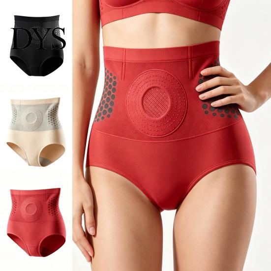 Breathable Slimming Underwear High Waist Shapewear Tummy Control Panties for Women, Honeycomb Textured Seamless Design Butt Lifting Body Shaper