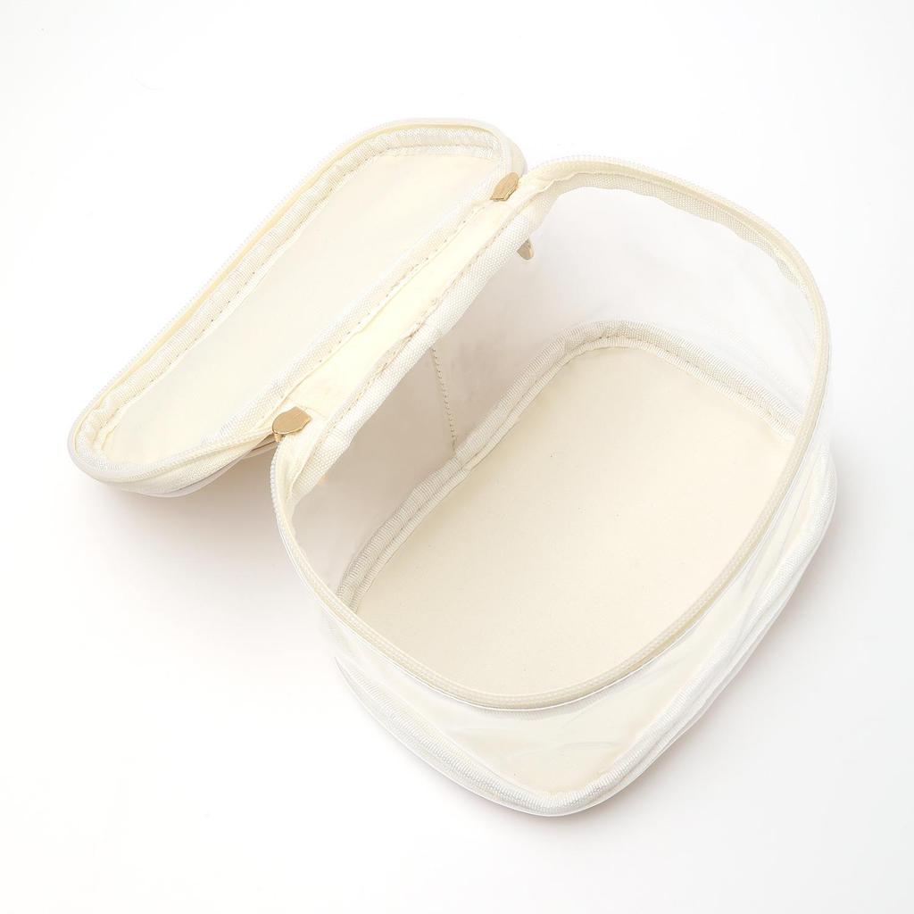 2024 Portable Large-Capacity PVC Travel Toiletry & Cosmetic Bag with Chic Fragrance Design