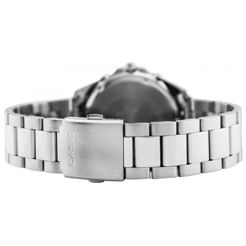Casio 50 meters waterproof casual quartz movement stainless steel strap Japanese and Korean watch men's watch black dial MTD-320D-1A