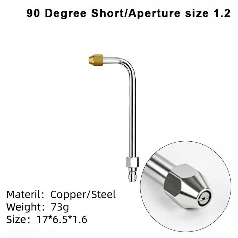 1Pcs Car Wash Accessories High Pressure Washer Spray Wand Extension Nozzle 4000Psi Spray Wand 1/4 Quick Connect