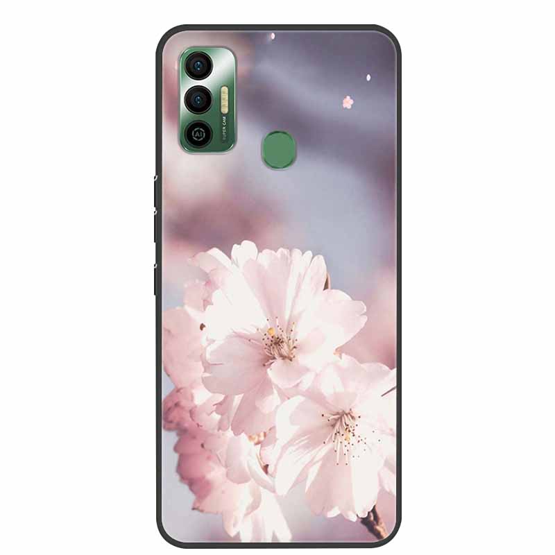 Per Tecno Spark 7 Custodia Lusso Silicone Morbido TPU Cover Custodie per Telefono Per Tecno Spark 7 Pro Spark 7P Spark7 Protettiva KF6 Coque