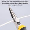Needle Nose Pliers Metal Fiber Optical Cable Tool With Anti Slip Handle For Precise Work In Tight Spaces