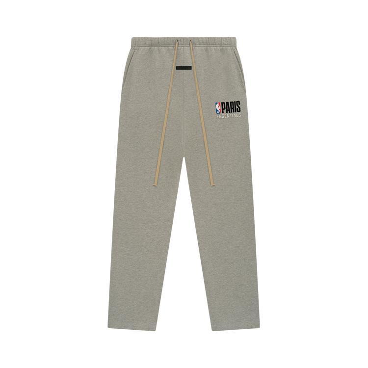 Pantalon de survêtement ample pour homme Fear of God Essentials NBA Paris Gris Chiné Chaud L gray