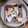 Colorful Cat-Themed Paper Napkins for Restaurants and Hot Pot Tables