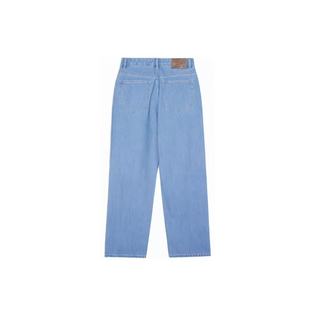 New MLB New York Yankees SS24 Jeans Men's Light Blue 3LDPB0341-50BLL