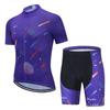 Men Women Cycling Jersey Shorts Set Quick Dry Breathable Mountain Bike Outfit Season