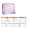 12-Month 2025 Desktop Calendar Countdown Table  Planner Calendar  Time Management