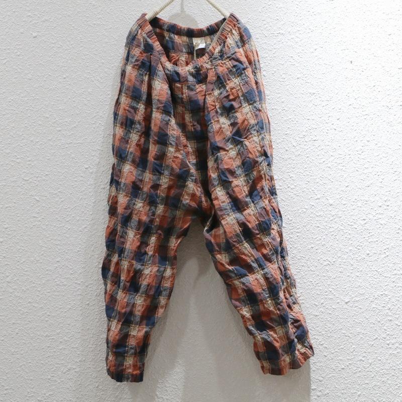 

Весенние, летние и осенние дизайнерские модели литературного и художественного отдыха универсальные свободные брюки из пряжи креп-льна One size синий