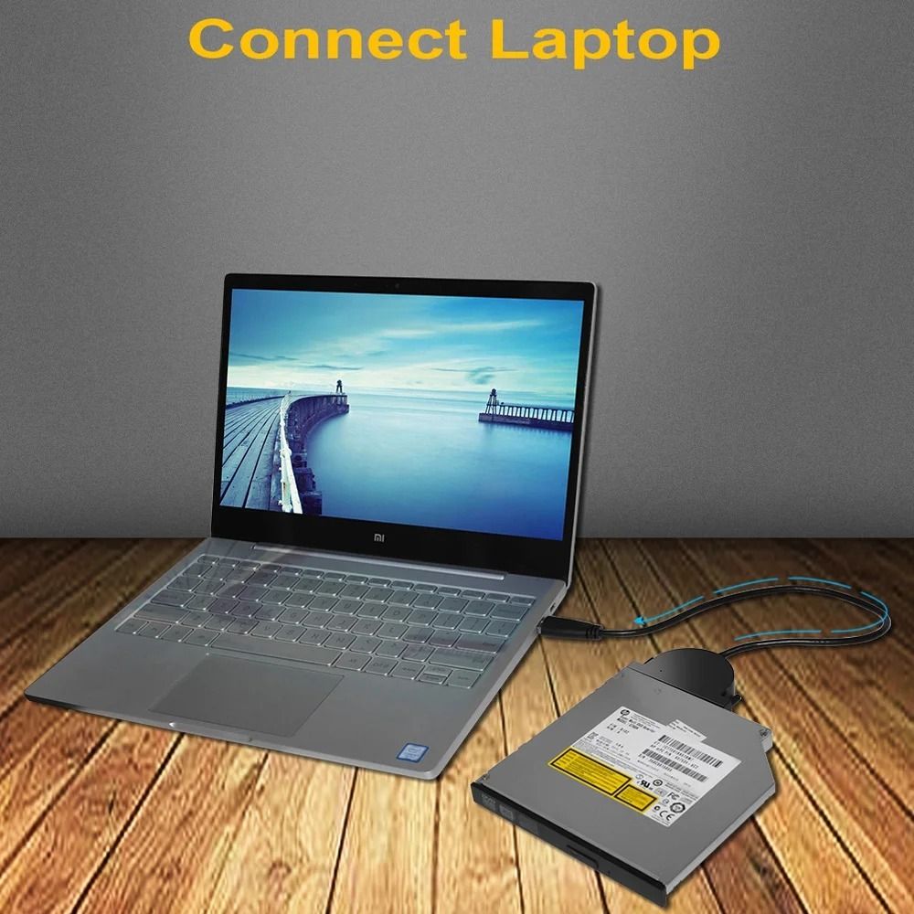 Mini Sata II CD/DVD-ROM Drive Cord 7+6 CD/DVD ROM Drive Converter  Notebook