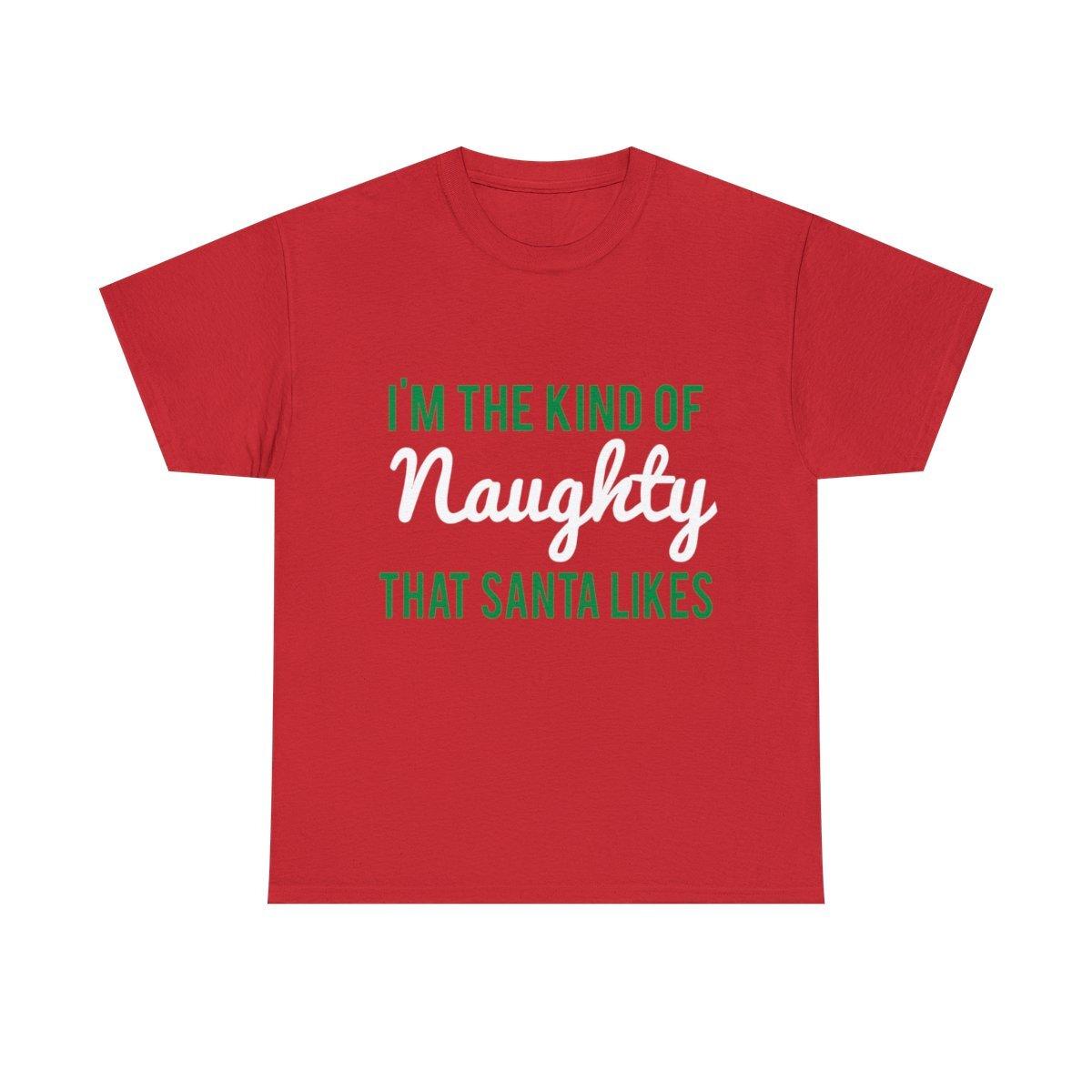 Im The Kind Of Naughty That Santa Likes Graphic Tee Shirt XXXXL