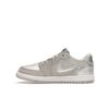 Air Jordan 1 Retro Low OG TD Metallic Silver Baby Sneakers Grey Neutral-Grey White FQ5435-002