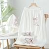 Female Bath Towel Can Be Worn and Wrapped Home Cotton Absorbent Bathrobe Style Adult Bath Skirt Three Piece Set New Towel
