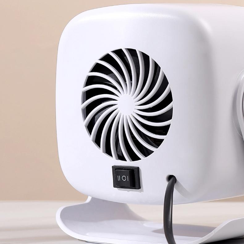 Stolní elektrický ohřívač s rukojetí Tichý přenosný terasový ohřívač Zimní teplovzdušný ventilátor Mini ventilátorový ohřívač pro pokoj Domácí kancelář