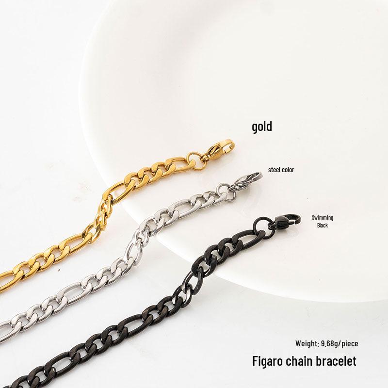 NK Kubanisches Hip Hop Herrenarmband - Trendiger Ketten Schmuck