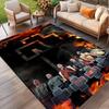 Rammstein Print Rug, Washable Floor Carpet, For Entryway Dorm Laundry Room Office Study, Home Decor Birthday Christmas Gift
