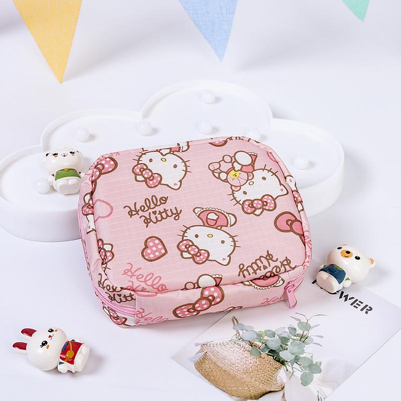 Waterproof Mouse Sanitary Pad Storage Bag For Travel Girls