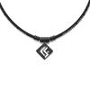 Colantotte SPORTS PRO Magnetic Titanium Necklace SG160 CO Magnetic Necklace S160 Loop: Black and White Top: Black Titanium and White M 47cm