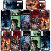 Case for I17 16 15 Xiaomi Poco F8 F7 F6 X7 X6 M8 C85 C75 C71 Redmi Note 14 13 12 11 Pro Max A3 A4 14C 13C 15C Eren Jaeger Anime Levi Attack On Titan
