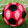 AS Monaco Soccer Ball Size 5 Colorful Machine Stitched PVC Competition Ready Durable High-Bounce