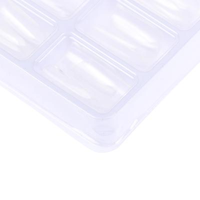 1 Box Transparent Coffin Fake Nails Clear Ballet Coffin Almond False Nails Tips