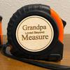 Tape Measure for Fathers Day Custom Engraved Measuring Tape Dad Grandpa Men Gift 10ft Retractable Tape Measure Tool