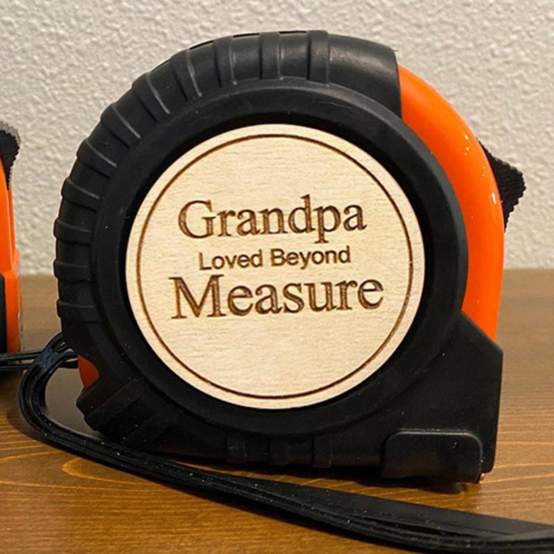 Tape Measure for Fathers Day Custom Engraved Measuring Tape Dad Grandpa Men Gift 10ft Retractable Tape Measure Tool