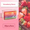 30 Pcs/Box Floss Toothpick Set Colorful Fruit Flavor Dental Floss Pick Portable Toothpick Floss Teeth Cleaner With Storage Tube