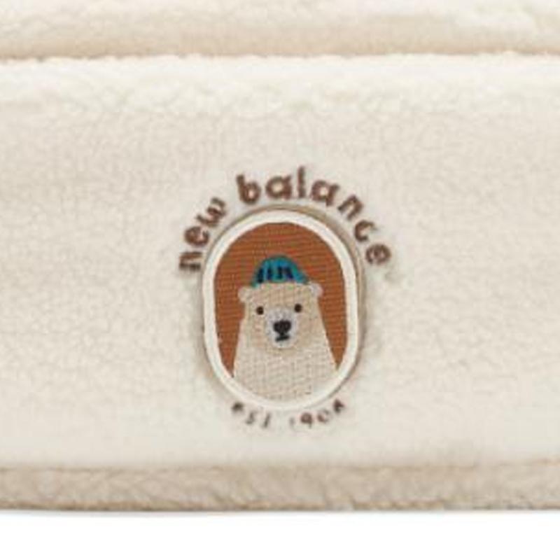 New Balance Polyester Shoulder Bag, Crossbody Bag, Handbag Regular Kids' White New Balance 8PD42013-IV