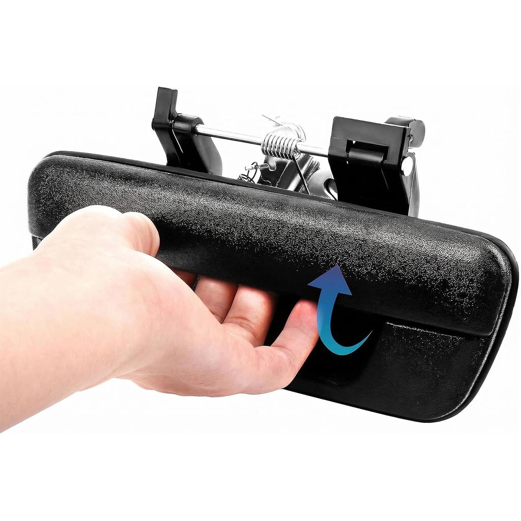 For 2004-2014 Chevy Colorado GMC Canyon Exterior Rear Tailgate Door Handle with Latch Lock 97319415 GM1915127 Replacement