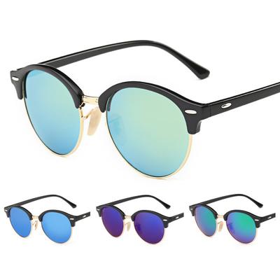 Eyewear UV400 Vintage Fashion Sunglasses Classic Round Frame Male Female Goggles Unisex Retro Steampunk Unique