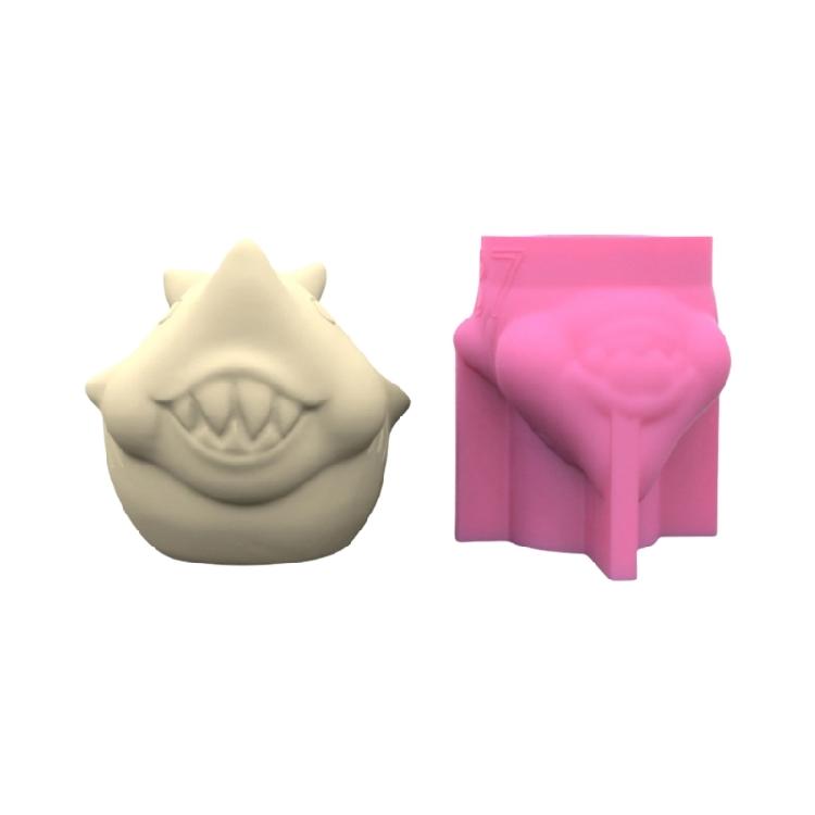 

Силіконова форма для горщиків для сукулентів, форма для епоксидної смоли, форма у формі акули, гнучкі силіконові форми для рослин, підходять для дому та офісу