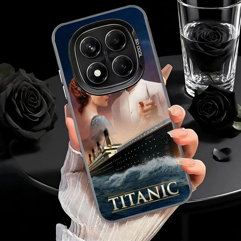 Titanic Film Rose Jack Weiche Handyhülle für Xiaomi Redmi Note 13 14 15 Pro Plus 12S 12 11S 11 11T 10S 10 Stoßfeste Hülle Rückseite S