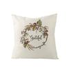 Home Thanksgiving Pumpkin Polyester Pillow Cover Home Sofa Pillow Cushion Cover