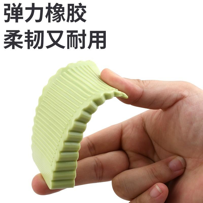 Rubber Door Plug Non-Perforated Creative Plastic Door Seam Anti-Collision Door Block Door Top Silicone Door Handle Door Blocker