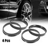 X Autohaux 4pcs Car Hub Centric Rings Wheel Bore Center Spacer 64.1-60.1 65.1-63.4 72.6-63.4 74.1-64.1 74.1-66.1 74.1-67.1mm