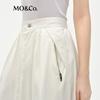 MO&Co. Women's High-Waist A-Line Midi Skirt