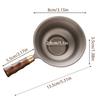 Metal Strainer Multifunctional Metal Filter Tea Strainer Spoon For Home BBQ Apartment Dormitory Office Camping Restaurant Party