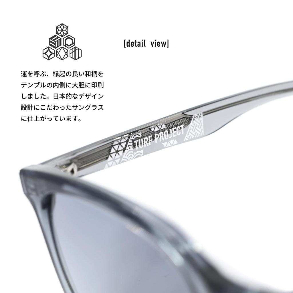 Polarized Made In Optical Large Octagon Asian UV Protection Comes with Dedicated Golf Brand [Turf Project] Sunglasses, Japan, CR-39 Lenses, Shape,
