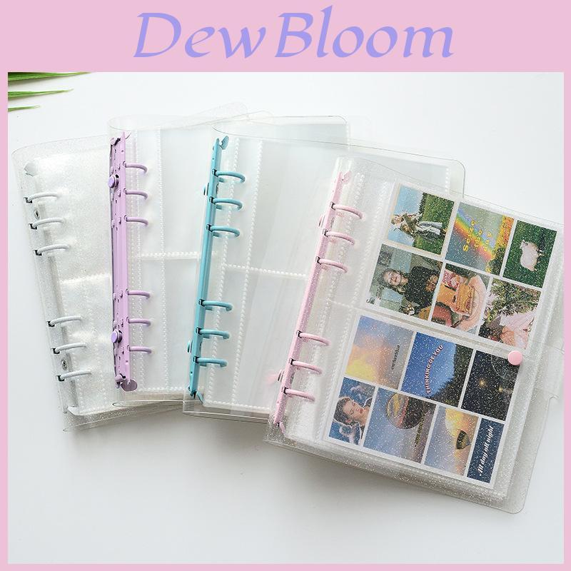 Glittery Transparent 200/100 Pockets Photocard Binder Holder For Kpop Albums