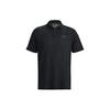 Iso-Chill Heather Polo Shirt 'Black' Men's 1377294-001