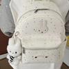 Schoolbag Fashion Korean Cute Rabbit School Bag Backpack New Large Capacity College Student Versatile Commuter Backpack