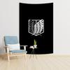 Attack On Titan Tapestry Anime Wall Hanging Living Room And Bedroom Dorm Decoration Shingeki No Kyojin Flags Banner