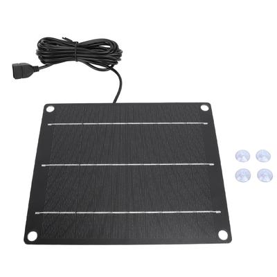 Solar Panel Charger 6W High Efficiency Energy Conversion Multifunctional USB Solar Panel Charger