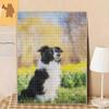 Full Round Diamond Painting Dog 5D Embroidery Animal Mosaic Cross Stitch Handicraft Home Decor 30x40cm/12x16inch