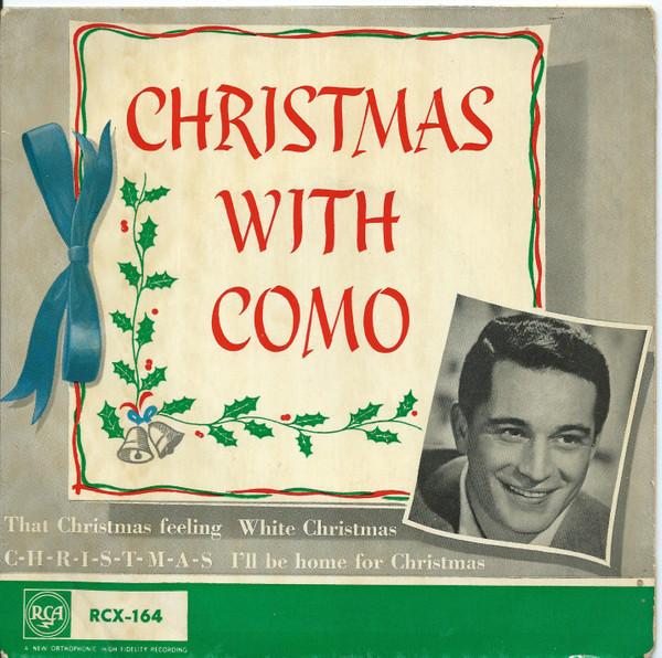 7-дюймовая пластинка PERRY COMO Christmas With Como RCX164 RCA VICTOR 1958 UK Поп Б/у